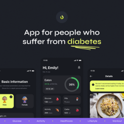 Glume - Healthcare mobile app for diabetics